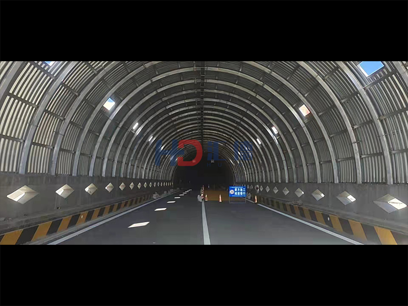 隧道遮光棚-甘肃阿尔金山隧道出口4